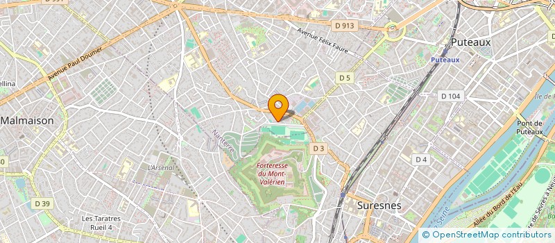 localisation de l'entreprise NINEO à NANTERRE