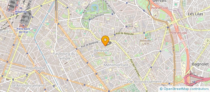 localisation de l'entreprise NINETEAS RECORDS  PARIS