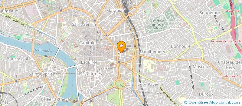 localisation de l'entreprise NINETEEN à TOULOUSE