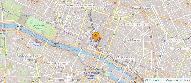 localisation de l'entreprise NINETEEN à PARIS