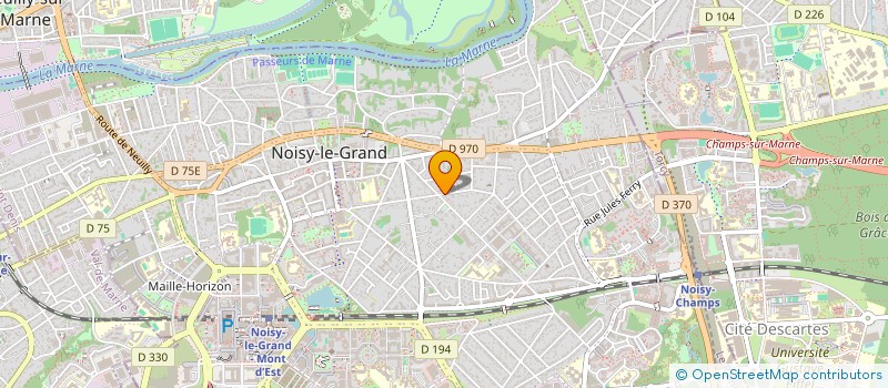 localisation de l'entreprise NINETTE à NOISY-LE-GRAND