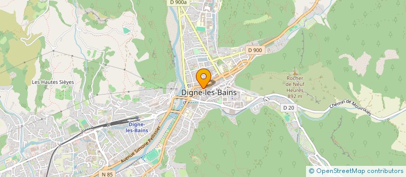 localisation de l'entreprise NINETTE CAFE  DIGNE-LES-BAINS