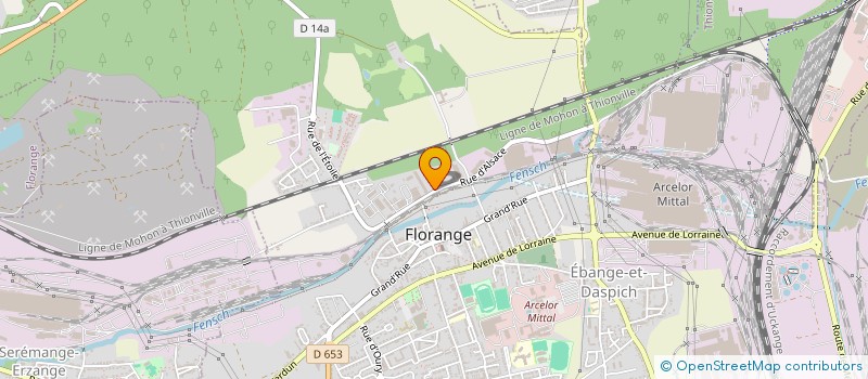 localisation de l'entreprise NINETY-TWENTY  FLORANGE