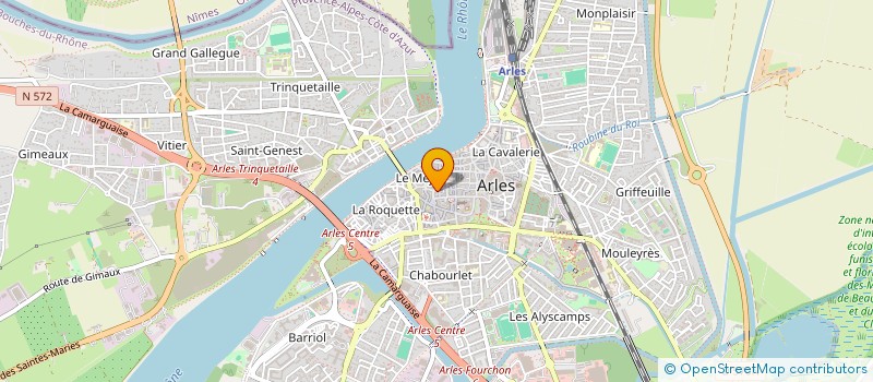 localisation de l'entreprise NINGA à ARLES