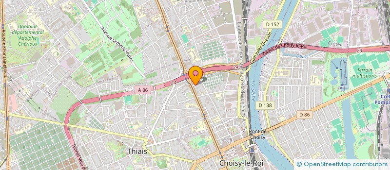 localisation de l'entreprise NINI IMPORT à CHOISY-LE-ROI