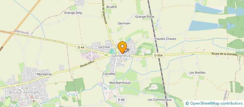 localisation de l'entreprise NINI'S  SAVIGNEUX