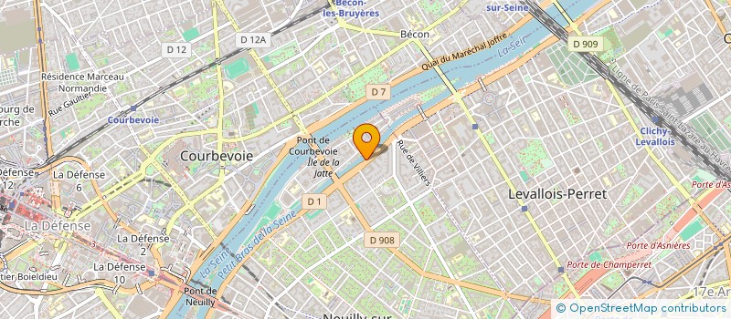 localisation de l'entreprise NINI SCI à NEUILLY-SUR-SEINE
