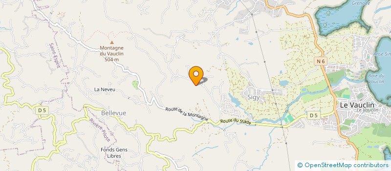 localisation de l'entreprise NINICOTTI  LE VAUCLIN