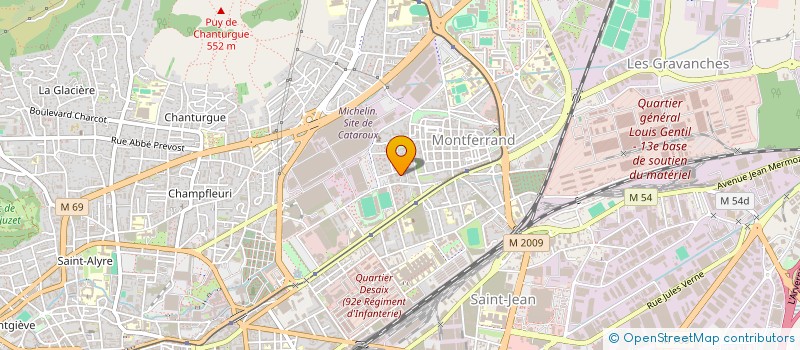 localisation de l'entreprise NINIE ET COMPAGNIE  CLERMONT-FERRAND