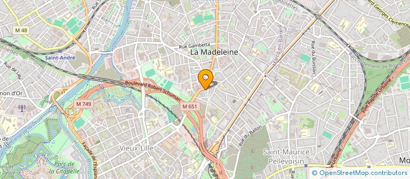 localisation de l'entreprise NINIMMO  LA MADELEINE