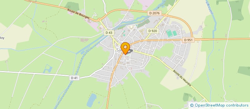 localisation de l'entreprise NININE  SANCOINS