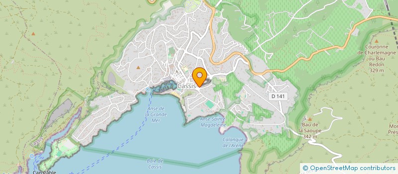 localisation de l'entreprise NINIVE à CASSIS