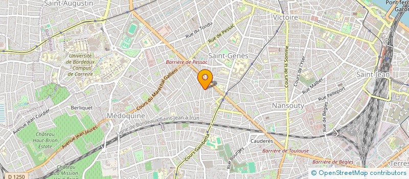 localisation de l'entreprise NINJ'EIRB  TALENCE