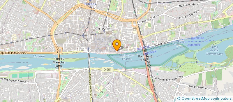 localisation de l'entreprise NINJA à ORLEANS