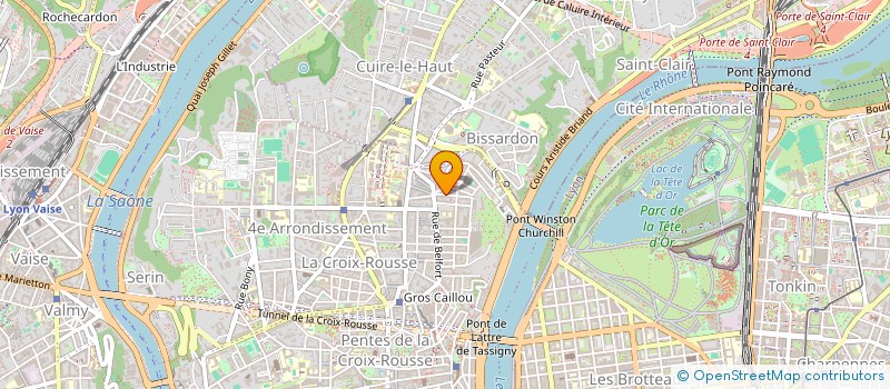 localisation de l'entreprise NINJA  LYON