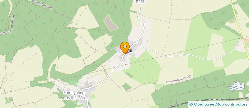 localisation de l'entreprise NINJA à BUXIERES-SOUS-LES-COTES