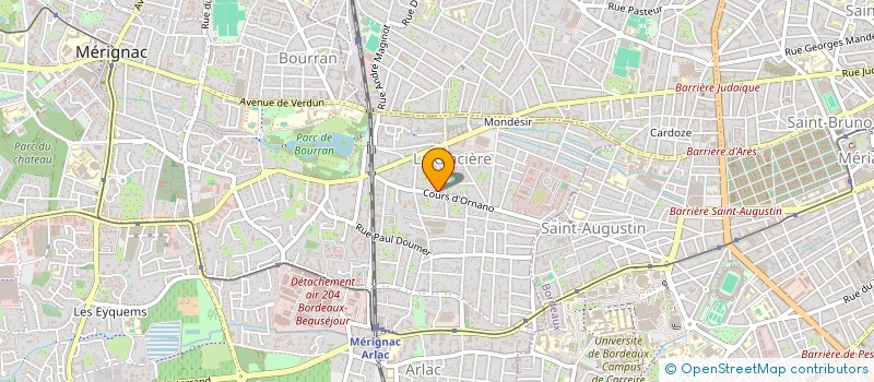 localisation de l'entreprise NINJI  MERIGNAC