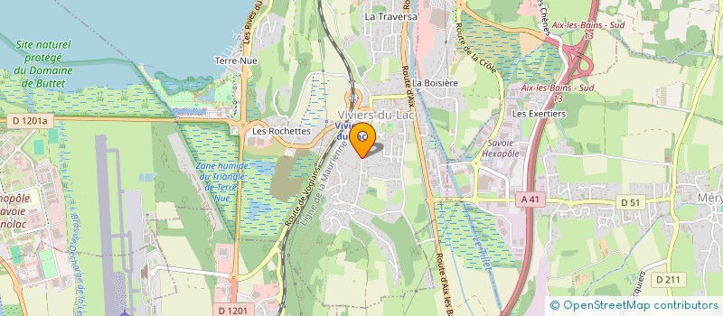 localisation de l'entreprise NINKI  VIVIERS-DU-LAC