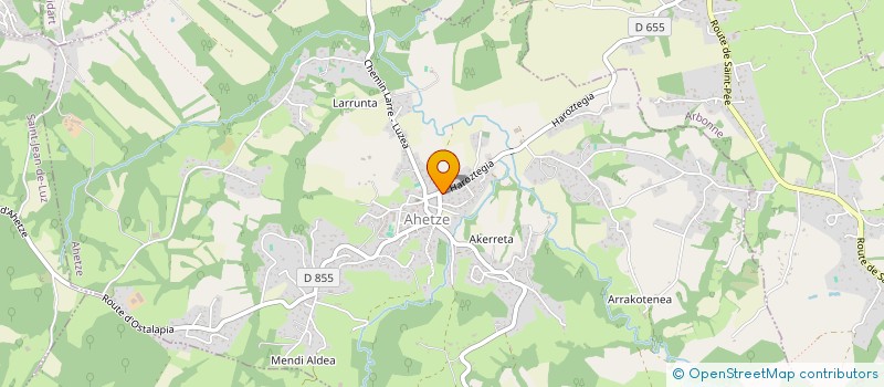 localisation de l'entreprise NINNNA  AHETZE