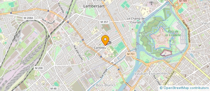 localisation de l'entreprise NINO à LAMBERSART