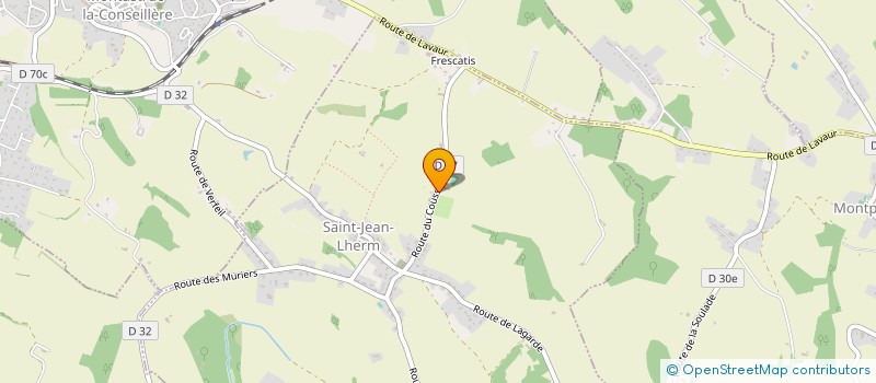 localisation de l'entreprise NINO à SAINT-JEAN-LHERM