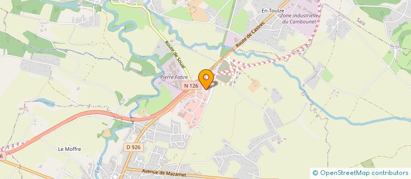 localisation de l'entreprise NINO à SOUAL