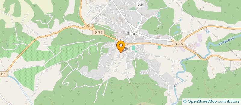 localisation de l'entreprise NINO à TOURVES