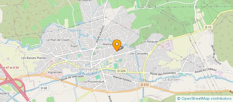 localisation de l'entreprise NINO  PELISSANNE