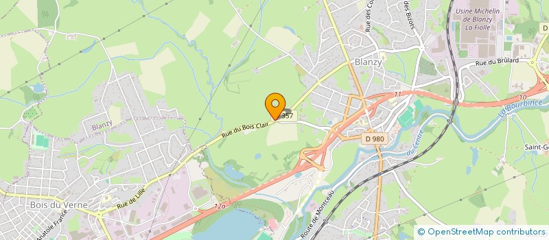 localisation de l'entreprise NINO  BLANZY