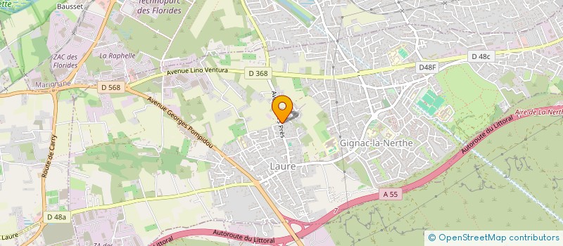 localisation de l'entreprise NINO  GIGNAC-LA-NERTHE