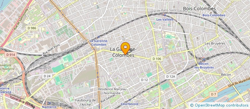 localisation de l'entreprise NINO à LA GARENNE-COLOMBES