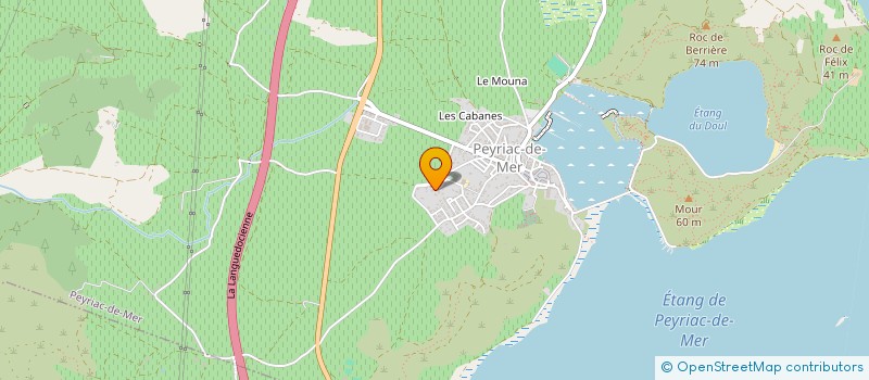 localisation de l'entreprise NINO  PEYRIAC-DE-MER