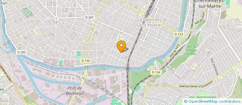 localisation de l'entreprise NINO à SAINT-MAUR-DES-FOSSES