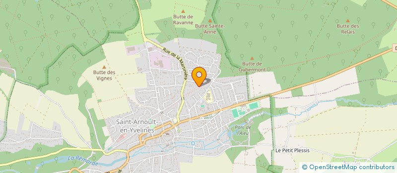 localisation de l'entreprise NINO ET LES PETITS GUERRIERS  SAINT-ARNOULT-EN-YVELINES