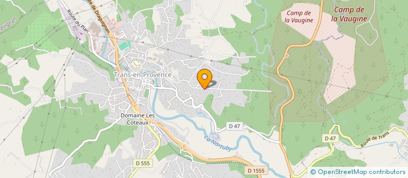 localisation de l'entreprise NINO IMMOBILIER à TRANS-EN-PROVENCE