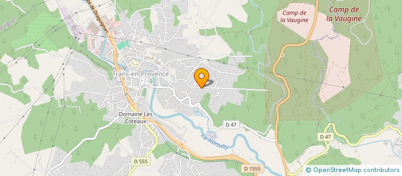 localisation de l'entreprise NINO PIZZA à TRANS-EN-PROVENCE