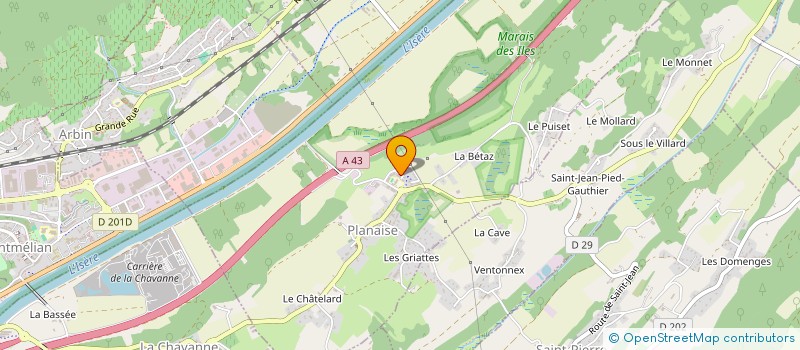 localisation de l'entreprise NINO REVETEMENT DE SOL  PLANAISE