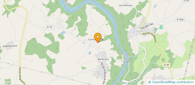 localisation de l'entreprise NINO TEAM à BARAIZE