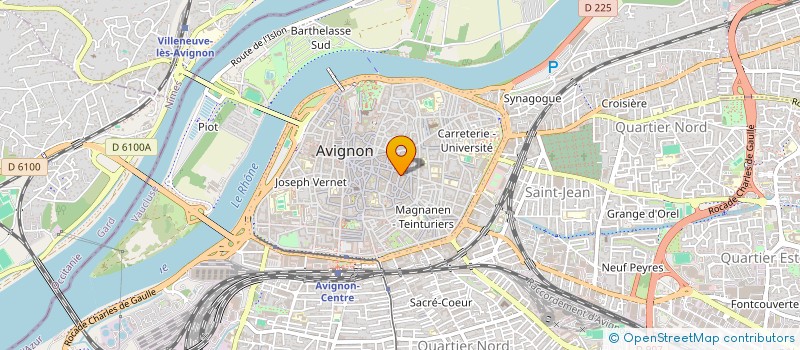 localisation de l'entreprise NINOBR  AVIGNON