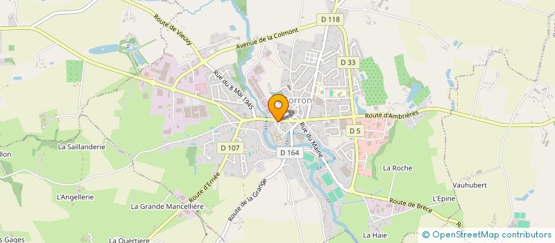 localisation de l'entreprise NINODESTOK  GORRON