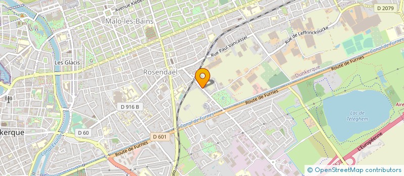 localisation de l'entreprise NINON à DUNKERQUE