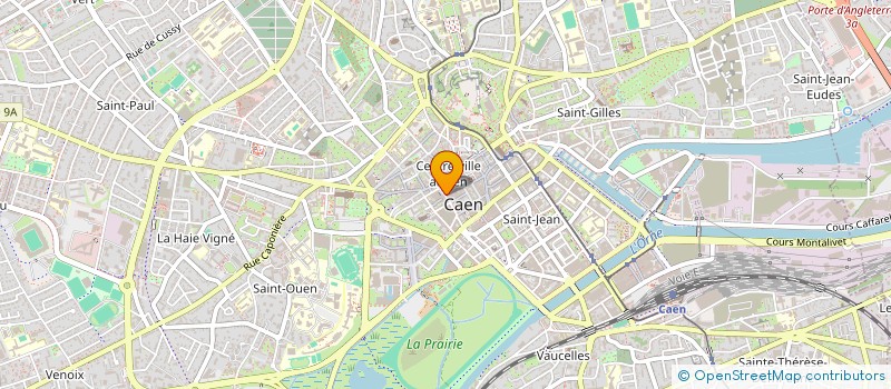 localisation de l'entreprise NINON à CAEN