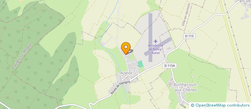 localisation de l'entreprise NINON  AZELOT