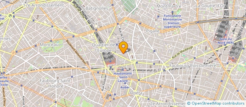 localisation de l'entreprise NINON  PARIS