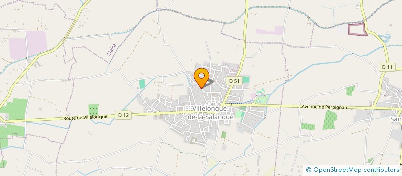 localisation de l'entreprise NINON  VILLELONGUE-DE-LA-SALANQUE