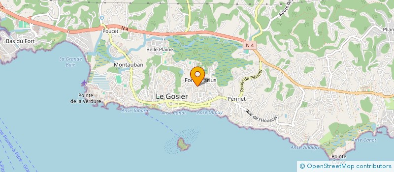 localisation de l'entreprise NINON ET TINTIN à LE GOSIER