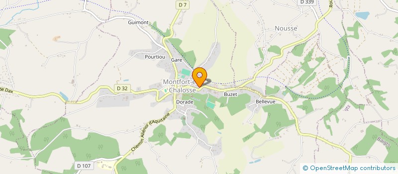 localisation de l'entreprise NINORI  MONTFORT-EN-CHALOSSE