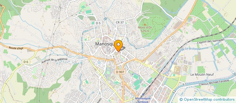 localisation de l'entreprise NINOS à MANOSQUE