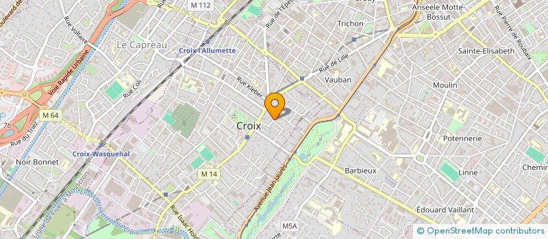 localisation de l'entreprise NINOS CON FUTURO à CROIX