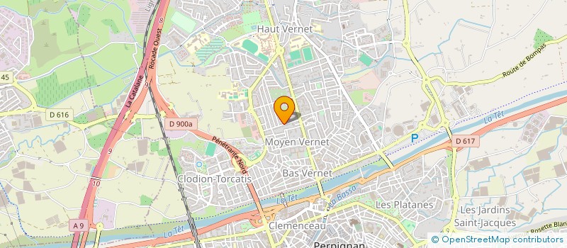 localisation de l'entreprise NINOT  PERPIGNAN